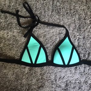 PINK bathing suit top